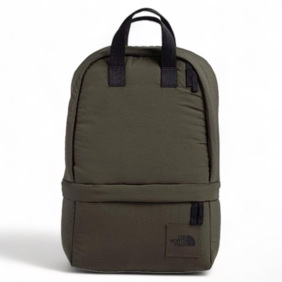 The North Face Handbags - NWT The North Face City Voyager Daypack Taupe Green TNF Black